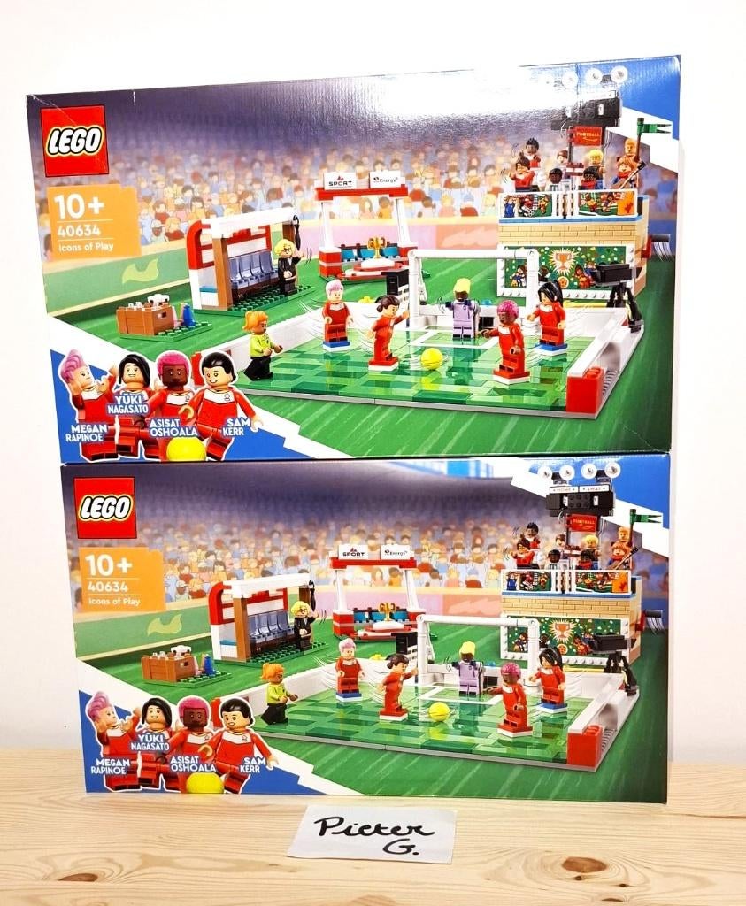 40634-Icônes Lego de Play Sports Heroes - Neuves et scellées, Enlèvement ou Envoi, Neuf, Ensemble complet, Lego