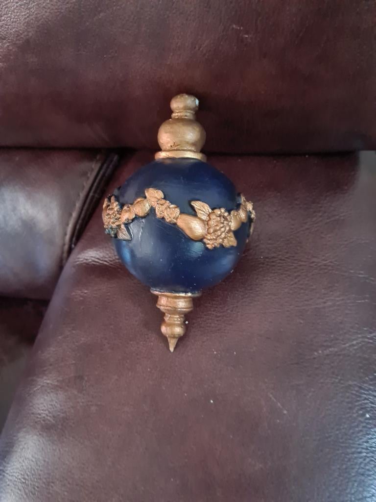 Prachtige, Vintage Houten Tol, Antiek en Kunst, Ophalen of Verzenden