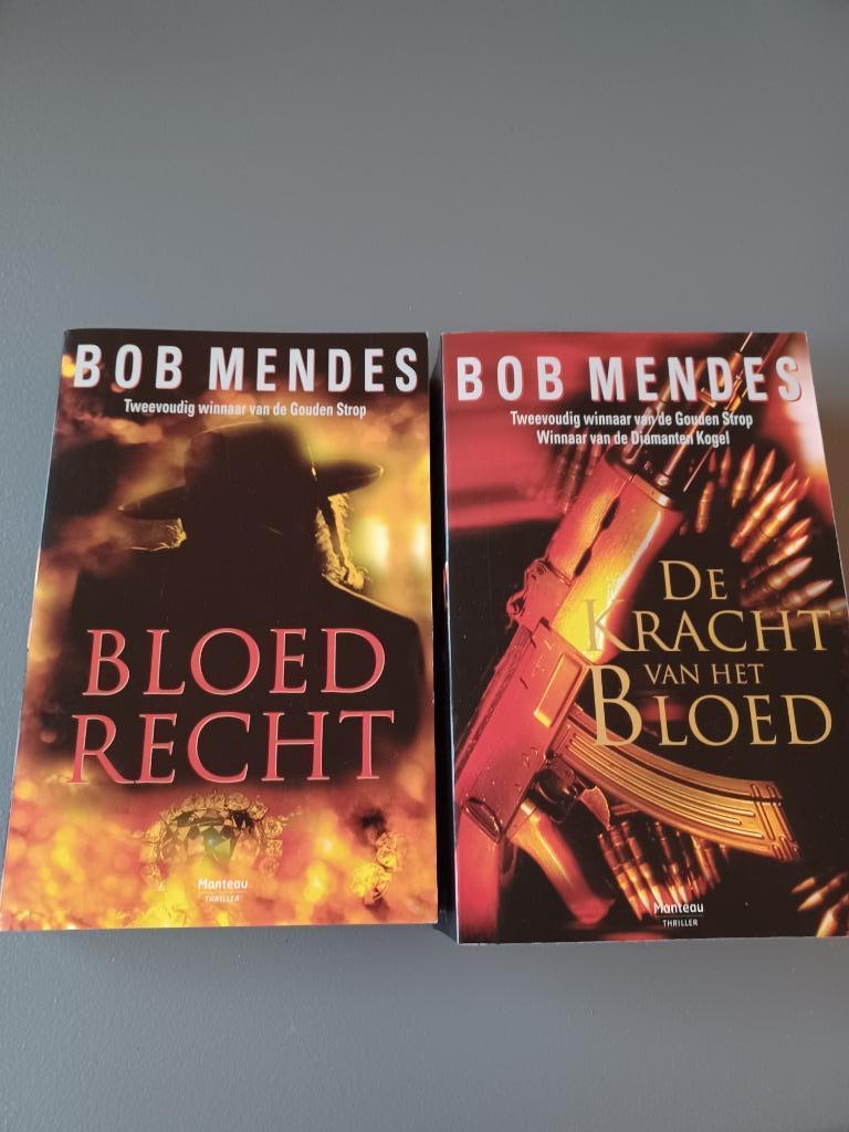 2  thrillers  van  Bob   Menses, Enlèvement ou Envoi, Utilisé, Bob Mendes