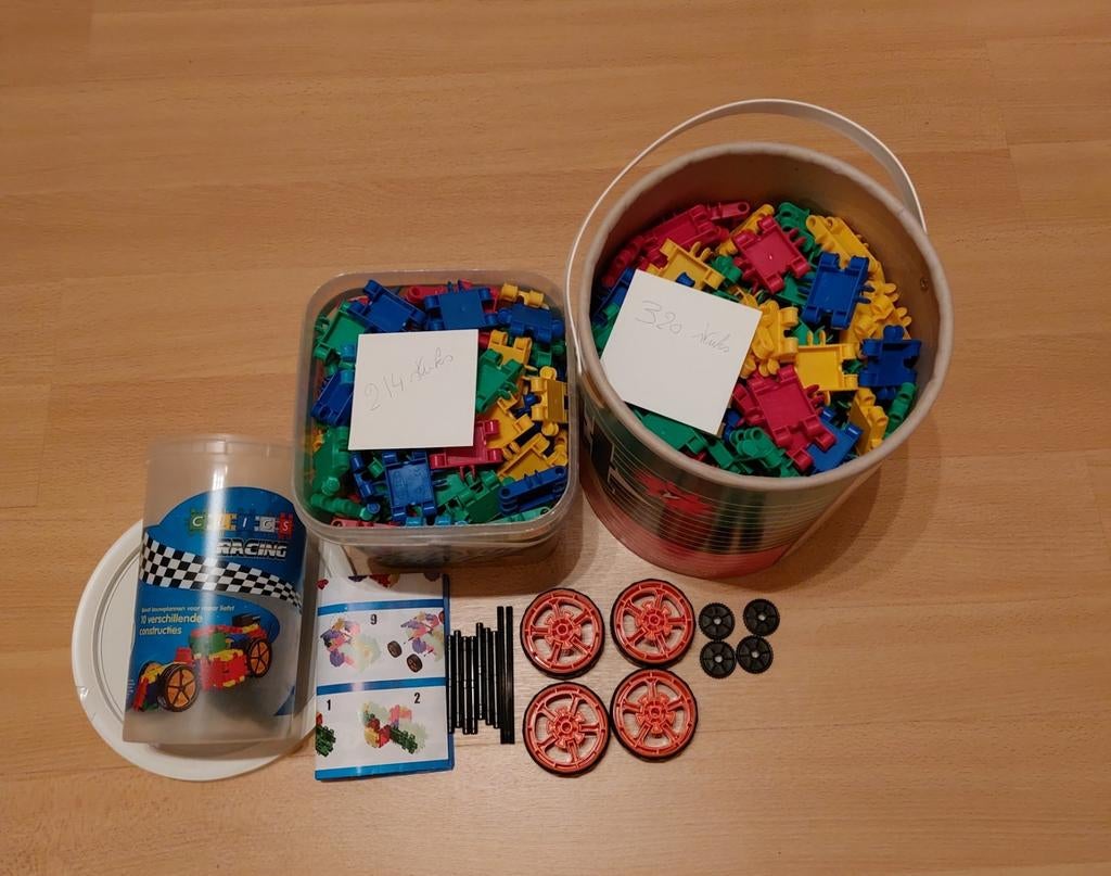 Clics bouwstenen >500 stuks., Ophalen of Verzenden, Nieuw, Overige merken