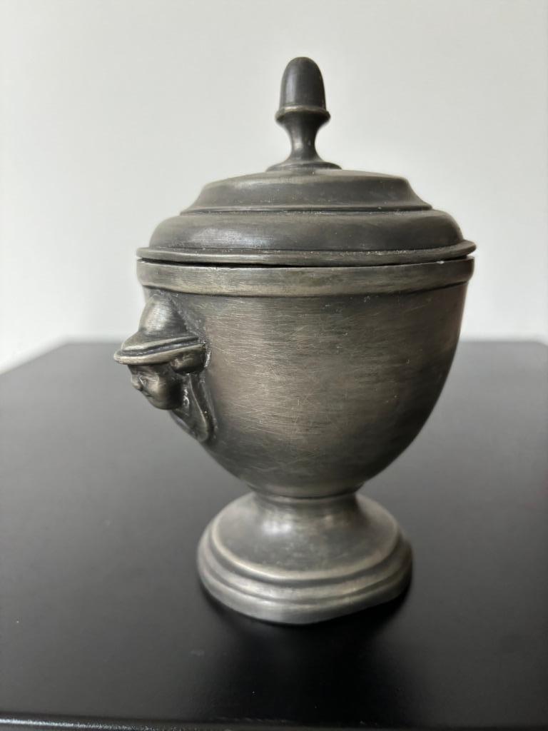 Vintage Pot à sucre Etain, Antiquités & Art, Enlèvement ou Envoi