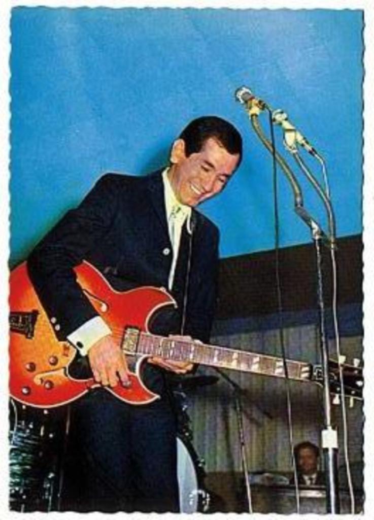 oude prentkaart Trini Lopez - postcard -carte postale, Ophalen of Verzenden, Nieuw