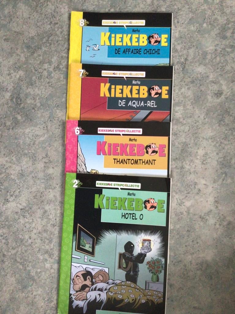 6 kiekeboe’s van een reeks van 10, Boeken, Ophalen of Verzenden