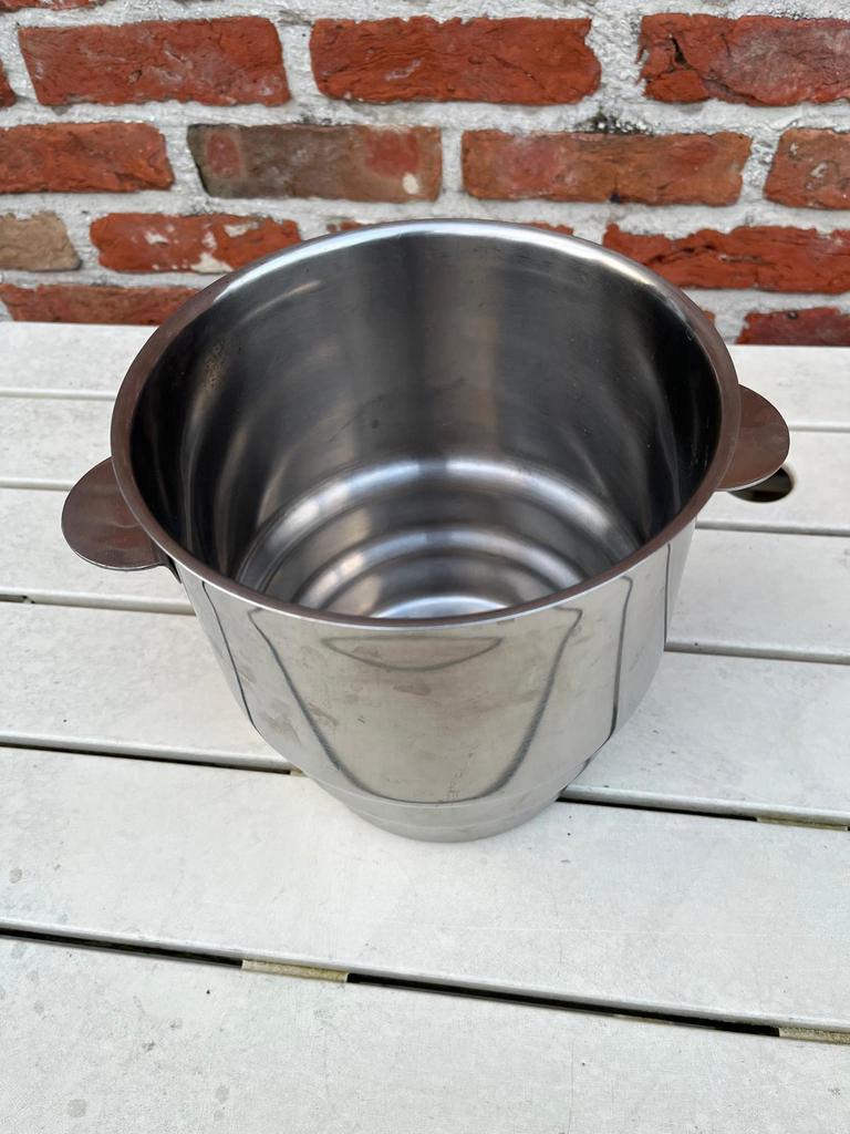 Champagne emmer Wiske Man forinox 18/10, Ophalen of Verzenden, Zo goed als nieuw, Champagne