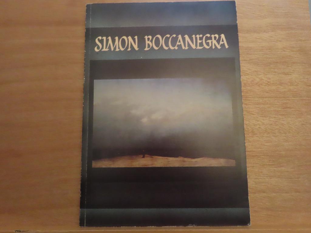 Simon Boccanegra          Uitgeverij : Beba Edities Brussel, Boeken, Kunst en Cultuur | Dans en Theater, Zo goed als nieuw, Toneel