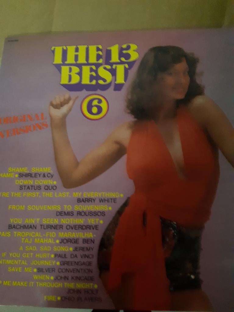 LP THE 13 BEST(6) versions original, Verzenden, Gebruikt