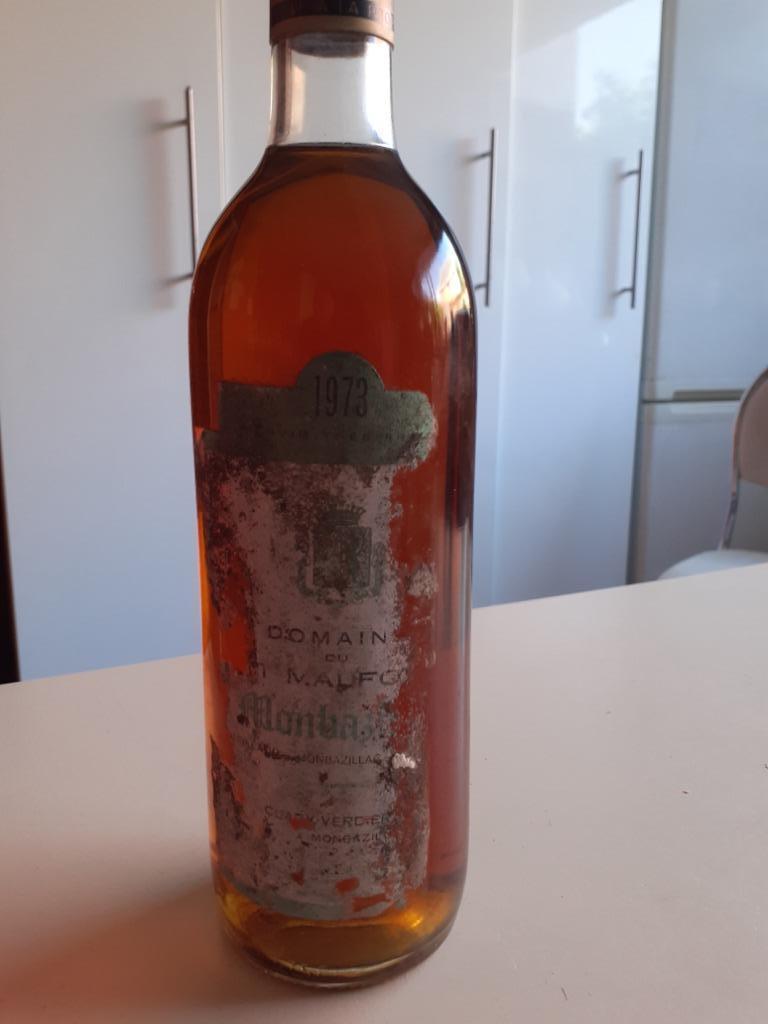 URGENT Vin de collection domaine PETIT MALFOURAT 1973, Verzamelen, Wijnen, Ophalen, Frankrijk, Nieuw, Witte wijn