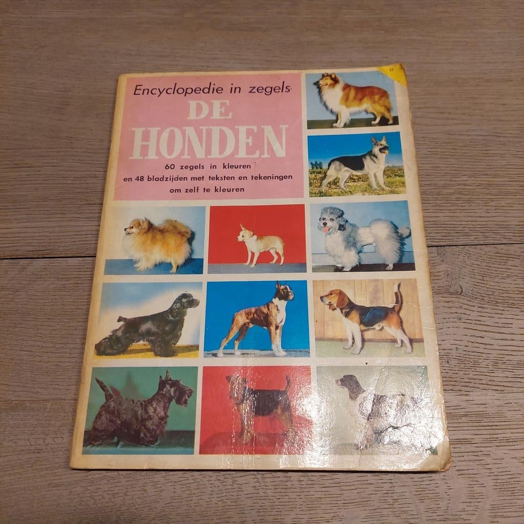 Oud plakboek Honden, Verzamelen, Ophalen of Verzenden, Gebruikt