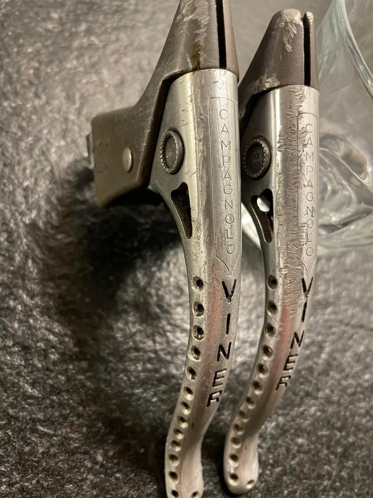 Vintage Campagnolo remhendels met Viner panto, Fietsen en Brommers, Ophalen