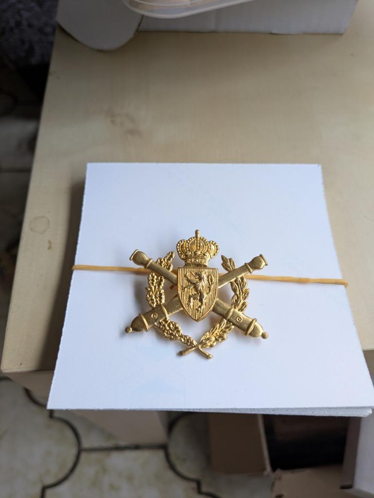 Veldartillerie mutskenteken, Enlèvement ou Envoi, Armée de terre, Emblème ou Badge