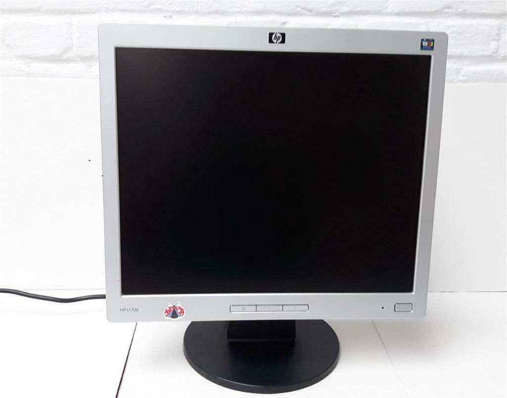 Ecran moniteur pc HP L1706 lcd 17 pouces, refhp02, Autres types, Enlèvement ou Envoi, 5 ms ou plus, VGA