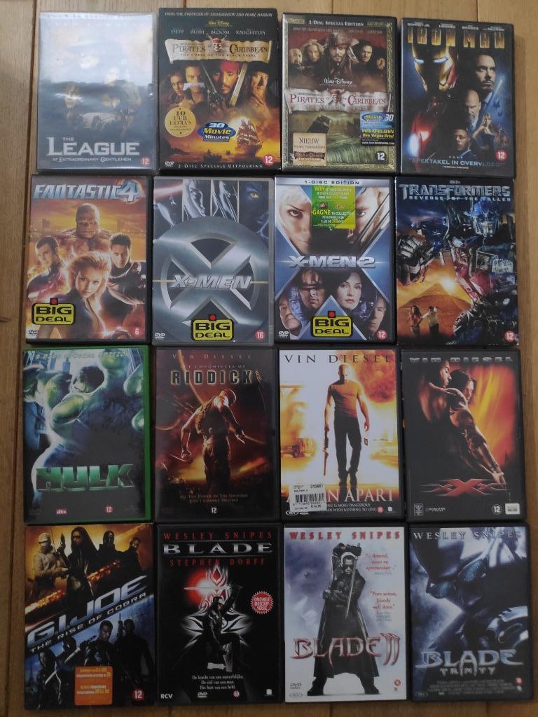 Set van 63 DVD VO, Ophalen, Gebruikt