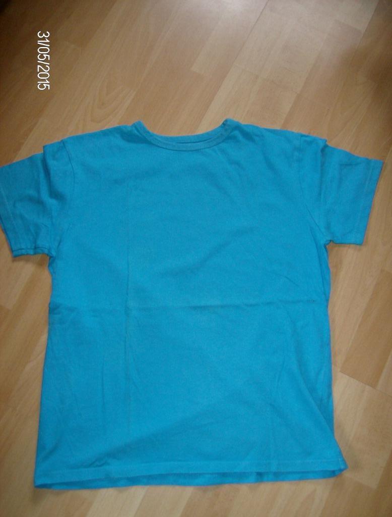 t-shirt blauw merk hema - maat 158/164, Enfants & Bébés, Vêtements enfant | Taille 158, Garçon, Enlèvement ou Envoi, Chemise ou À manches longues