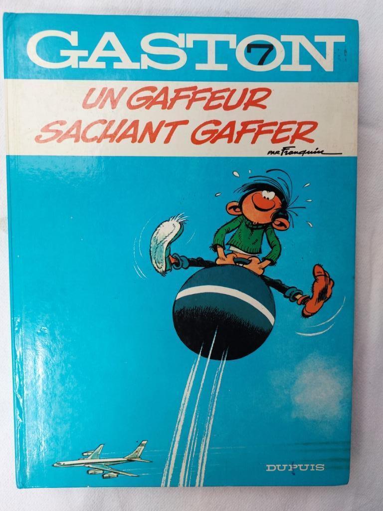 Gaston Lagaffe T.7 Un gaffeur sachant gaffer - Réédition (19, Une BD, Enlèvement ou Envoi, Utilisé