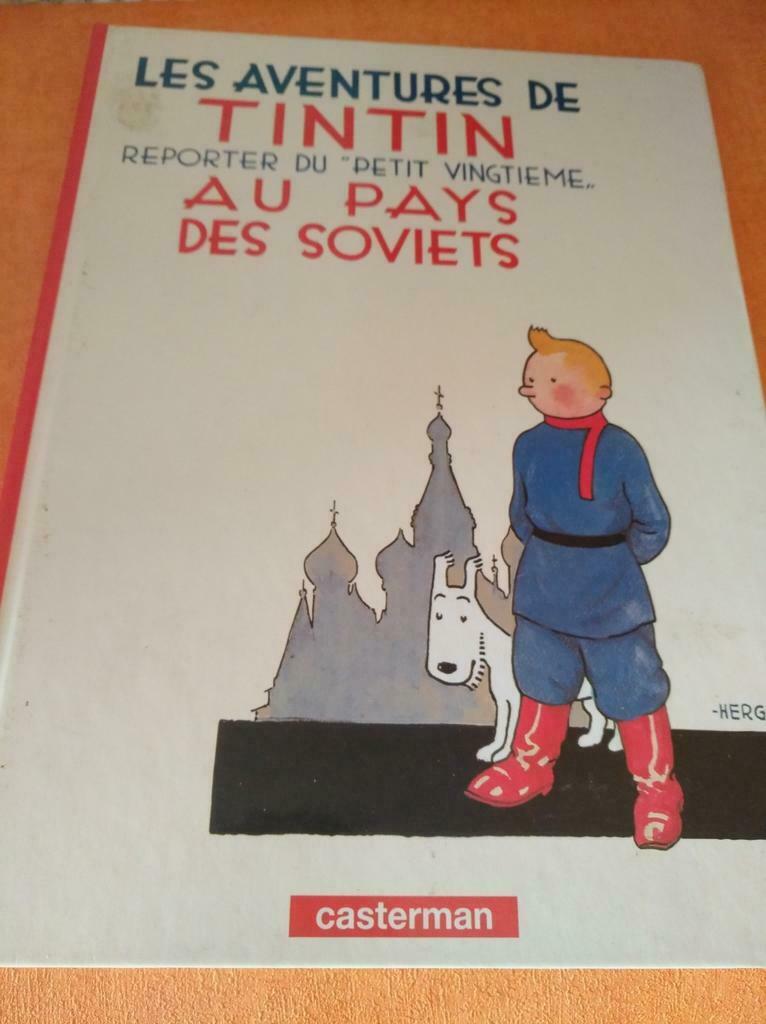 Tintin de Hervé-Tintin au pays des Soviets, en noir et blanc, Enlèvement ou Envoi, Une BD, Comme neuf, Hergé