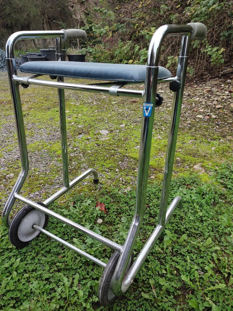 Déambulateur  2 roues, Ophalen, Gebruikt