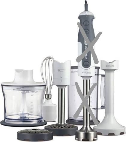 Accessoires voor de Mixer Kenwood Triblade HDP30- of HDP40, Ophalen of Verzenden, Gebruikt