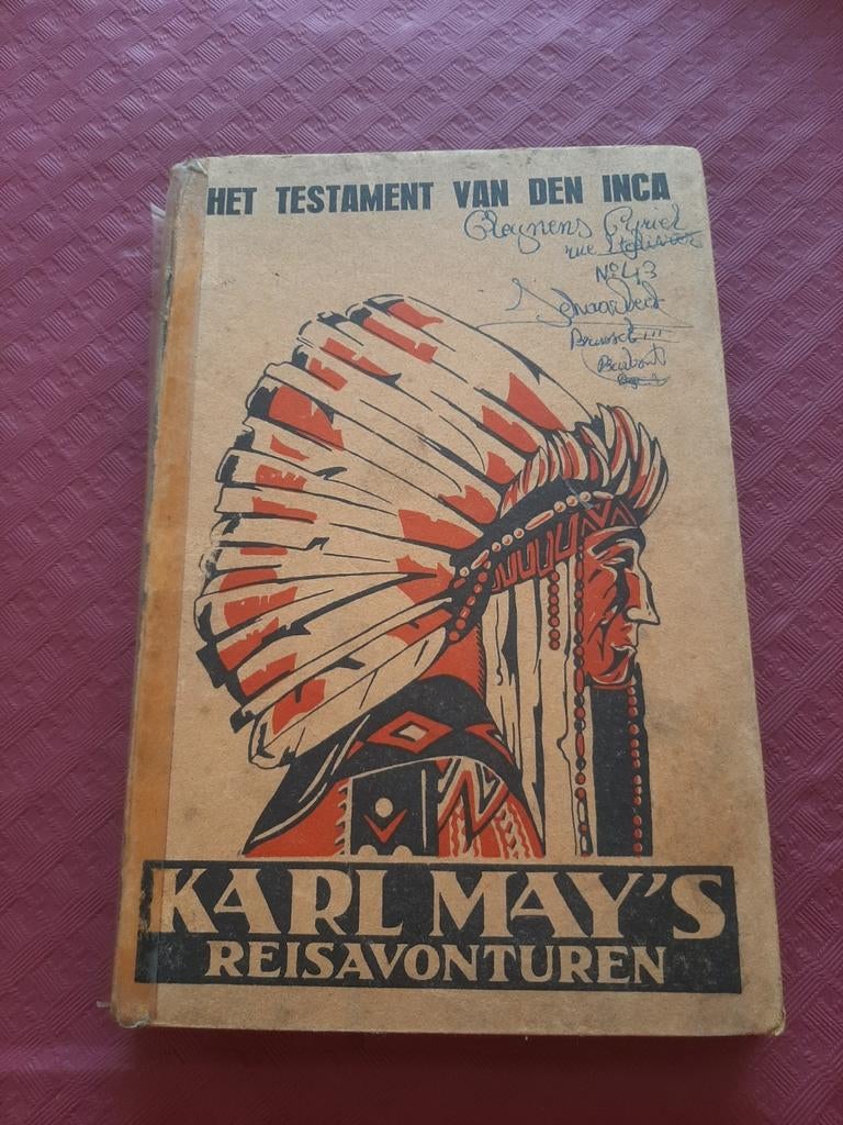 Karl May – Het Testament van den Inca(reisavonturen) Vintage, Enlèvement ou Envoi