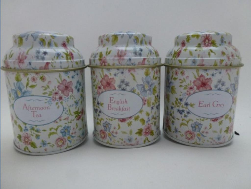 3 boîtes vides de 50 grammes afternoon tea Whittard, Enlèvement ou Envoi, Utilisé, Thé