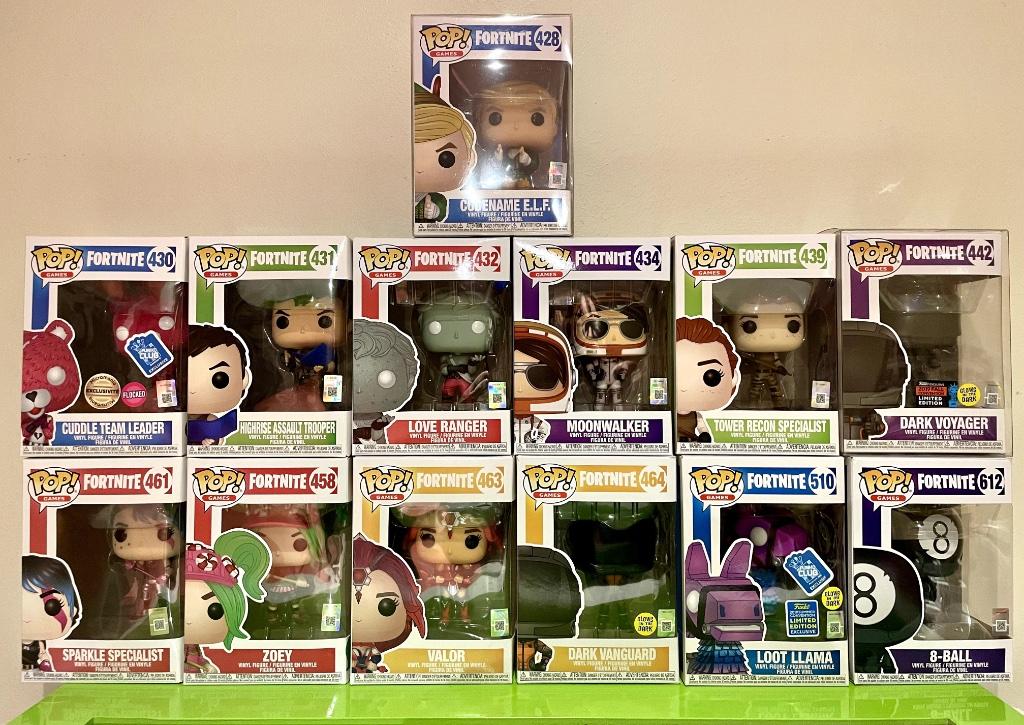 Funko pop collection Fortnite, Zo goed als nieuw, Overige typen