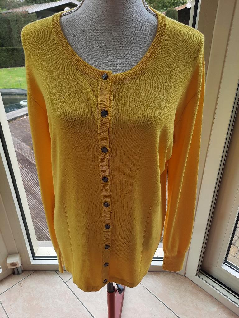 Charmant vest FOS Amsterdam - M/L, Taille 38/40 (M), Comme neuf, FOS, Jaune