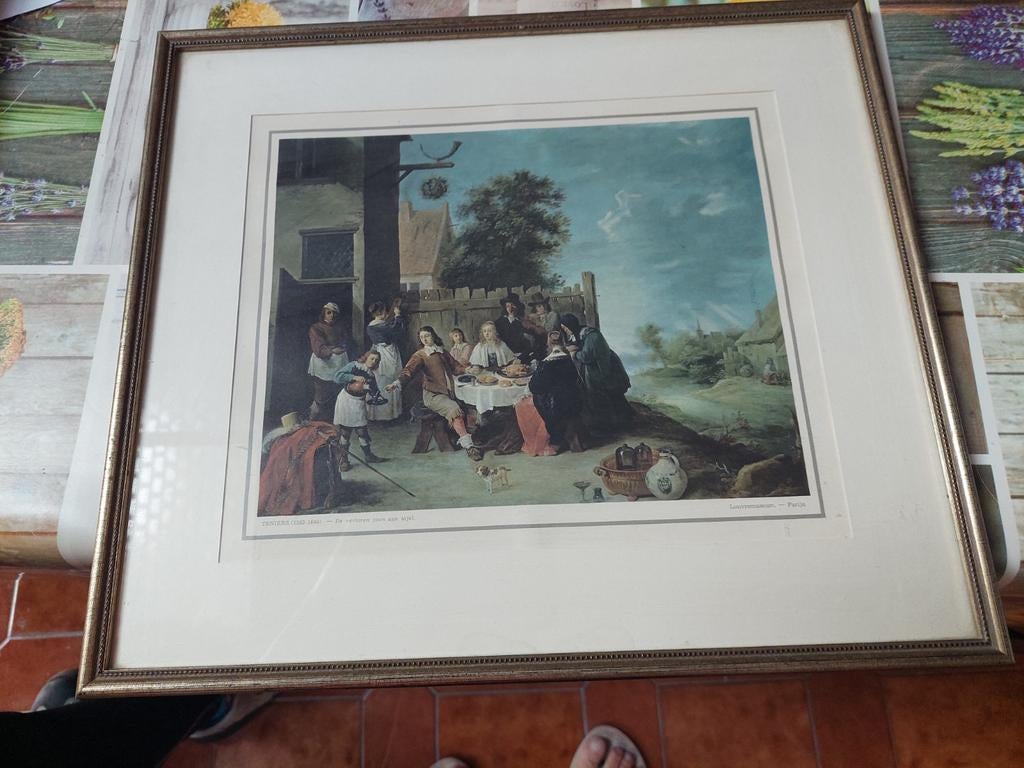 Het feest van de verloren zoon., Antiek en Kunst, Ophalen of Verzenden