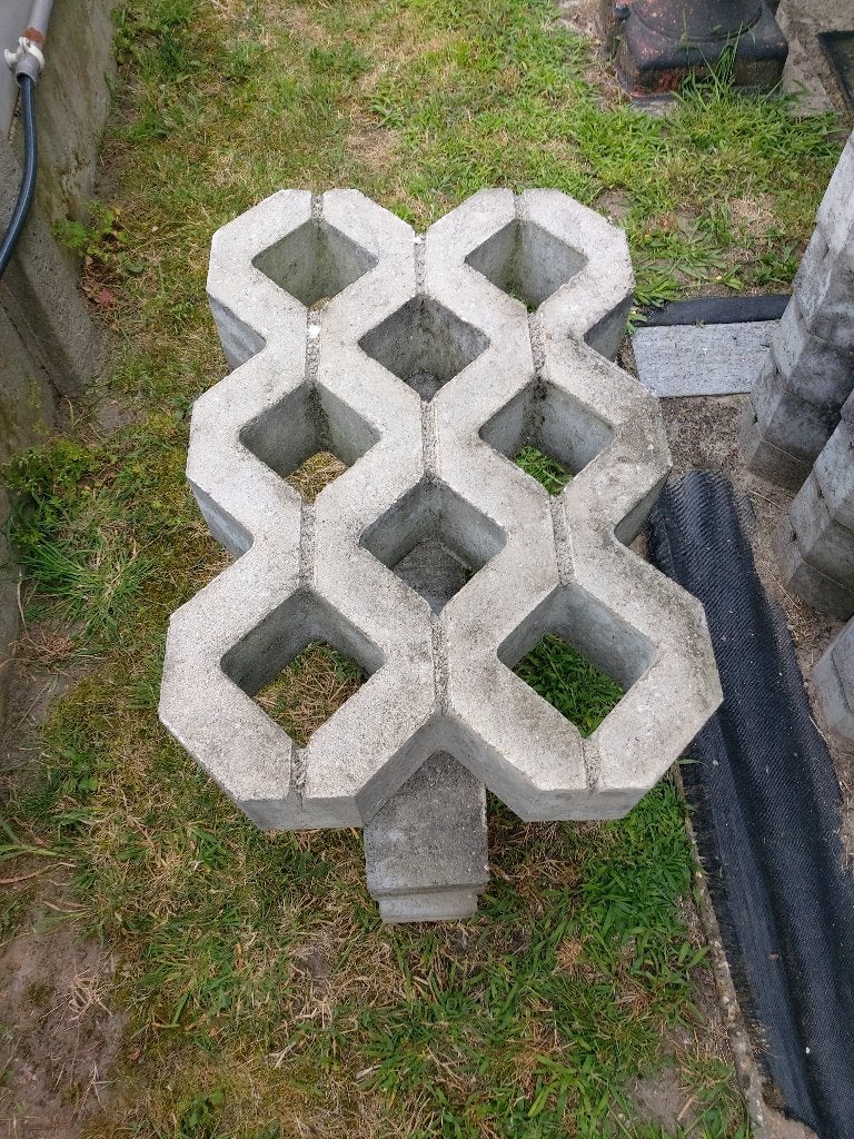 grasdallen, Tuin en Terras, Tegels en Klinkers, Ophalen, Overige typen, Nieuw, 10 m² of meer
