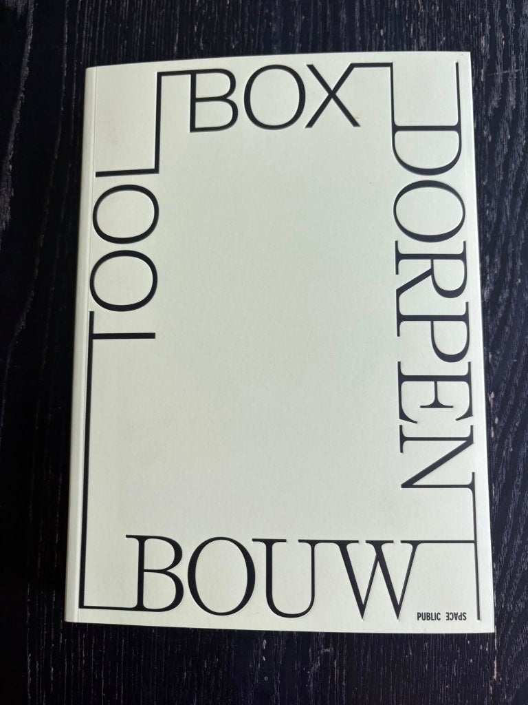 Toolbox Dorpenbouw - Public Space (2026), Ophalen of Verzenden, Nieuw, Architecten, Diverse auteurs