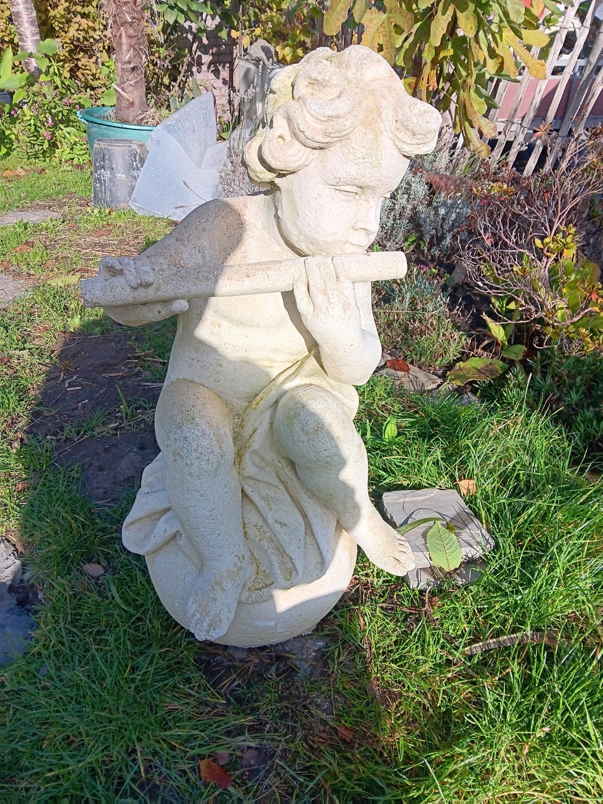 tuinbeeld, Ophalen