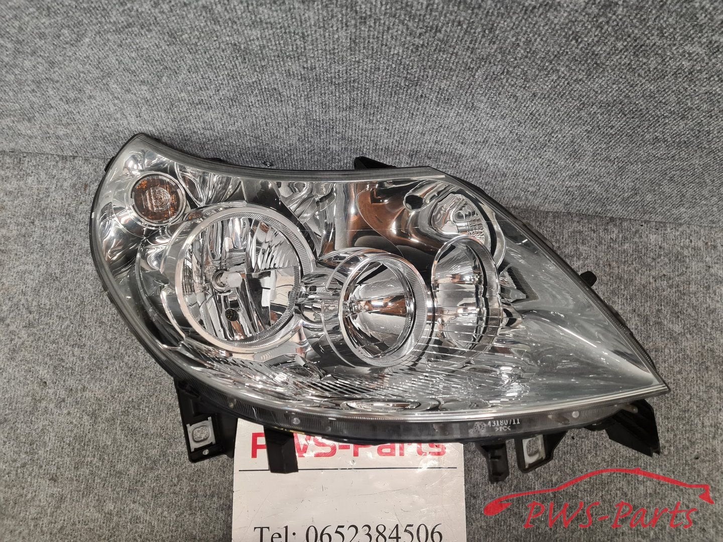 FIAT DUCATO VANAF 2007 RECHTS KOPLAMP ORIGINEEL, Gebruikt, -, -, Ophalen of Verzenden
