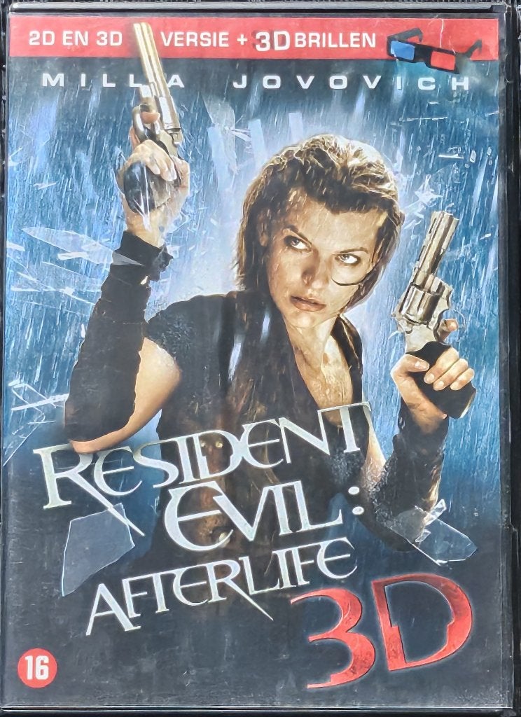 Resident Evil: Afterlife 3D (2010), CD & DVD, Enlèvement ou Envoi, Anglais, Horreur, Néerlandais