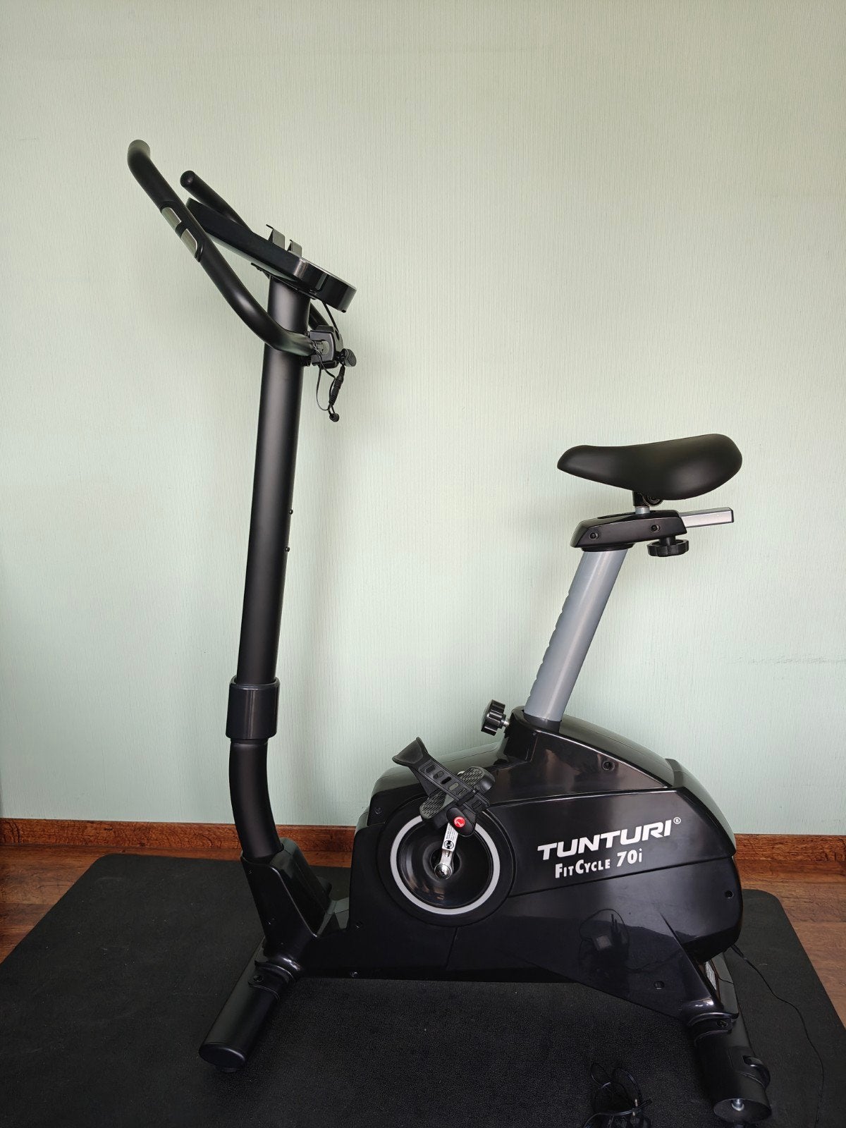 Tunturi Fitcycle 70i - hometrainer, Ophalen, Zo goed als nieuw, Metaal, Benen