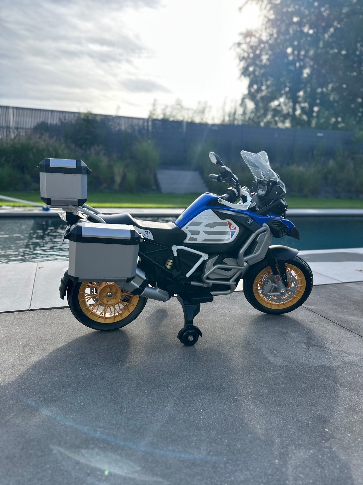 Moto electrique BMW enfant - modele GS, Enlèvement, Utilisé