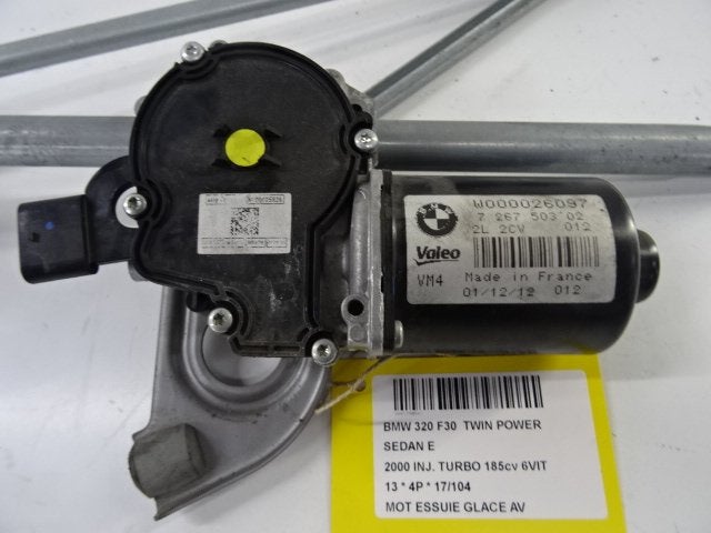 MOTEUR ESSUIE-GLACE AVANT BMW 3 serie (F30) (726750302), Mevr. I. Hauben, Utilisé, BMW, Rue de l'Espoir 34 34
4030  GRIVEGNÉE, BE