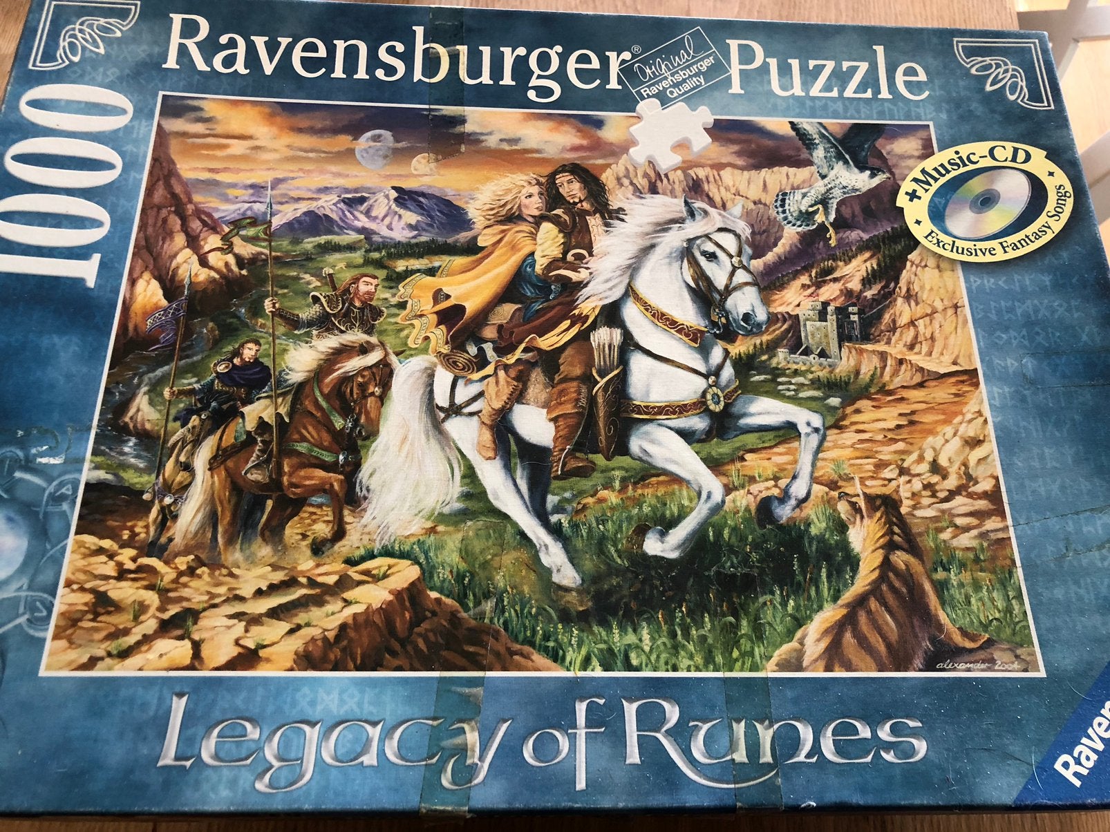 Ravensburger puzzel 1000stukjes, Enlèvement, Comme neuf