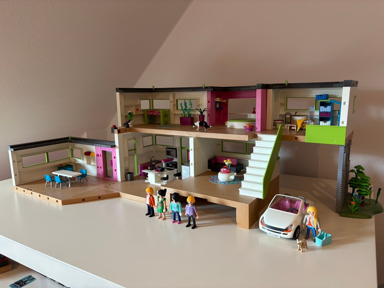 Playmobile luxe villa compleet ingericht, Enlèvement, Utilisé, City life