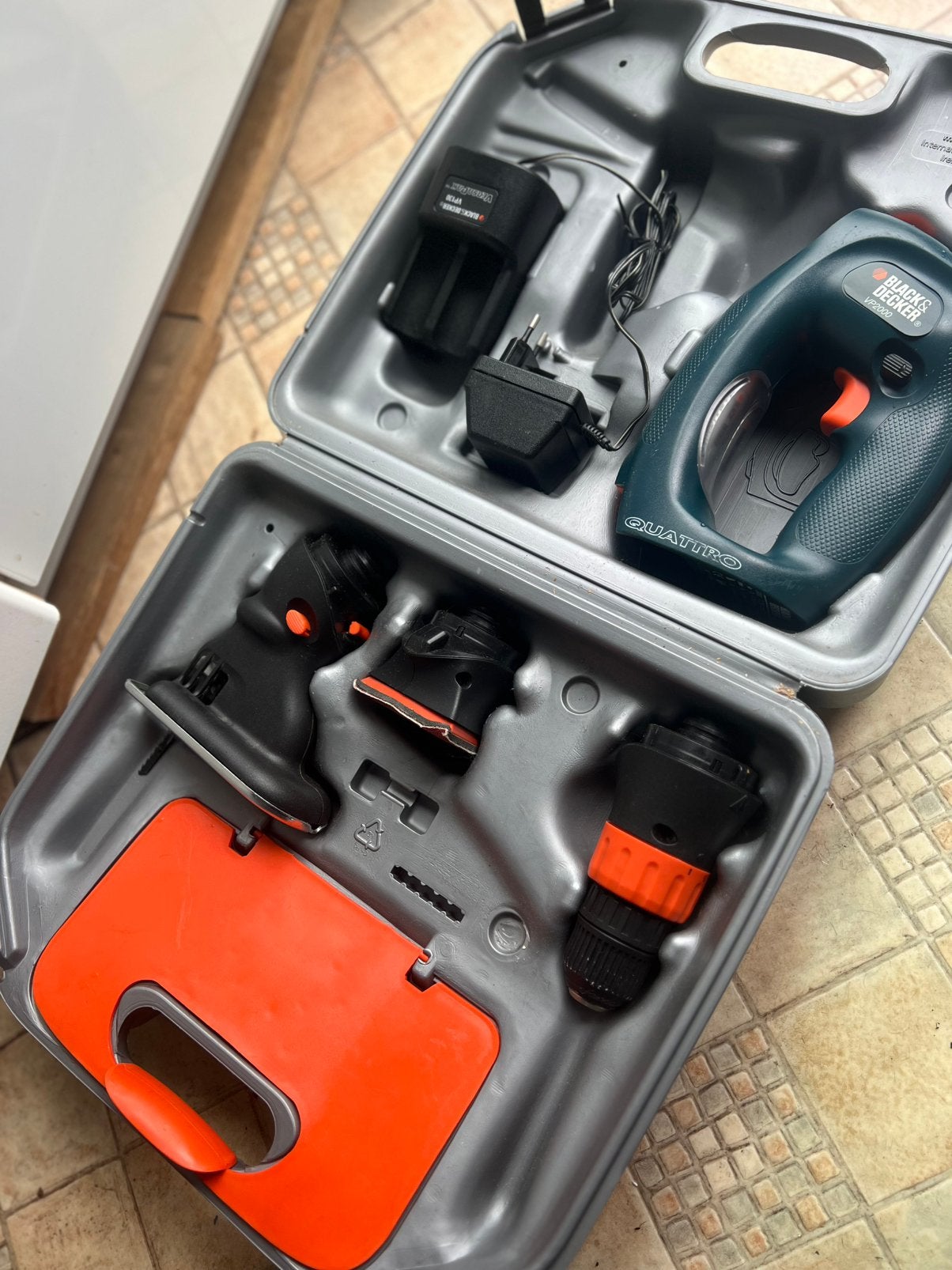 Black & Decker Quattro VP2000 Combiset (Vintage), Ophalen, Zo goed als nieuw