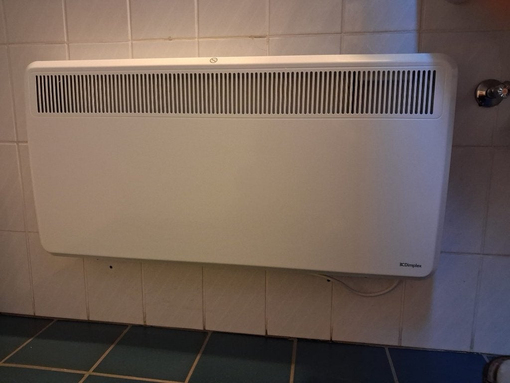 Dimplex PLX200E elektrische wandconvector 2000 W (IP24), Doe-het-zelf en Bouw, Ophalen, Nieuw, Radiator