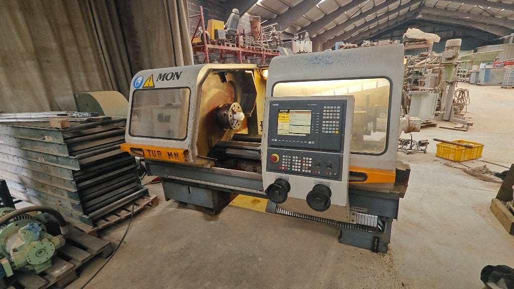 Cnc draaibank FAT TUR560MN, Doe-het-zelf en Bouw, Ophalen, Metaaldraaibank, Computergestuurd (Cnc), Gebruikt