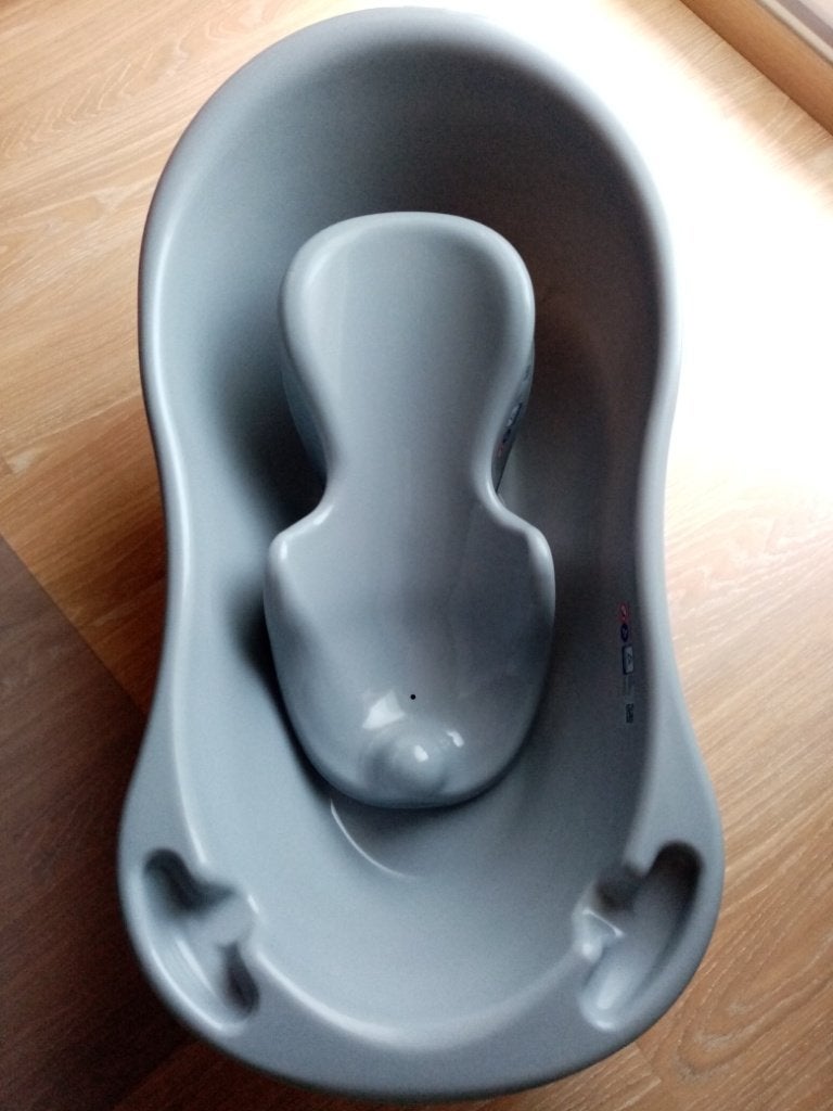 BADJE MET ZITJE EN VERSCHOONKUSSEN MET OVERTREK, Enfants & Bébés, Bains & Soins, Enlèvement, Utilisé, Baignoire