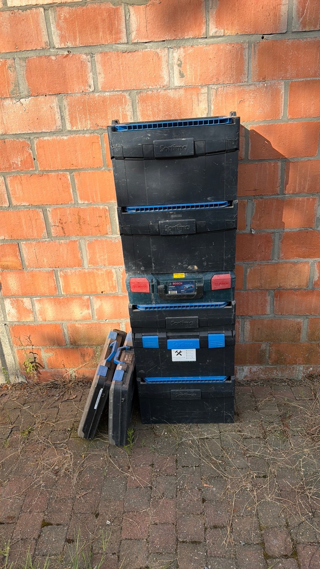 Koffers hilti/sortimo, Enlèvement, Comme neuf