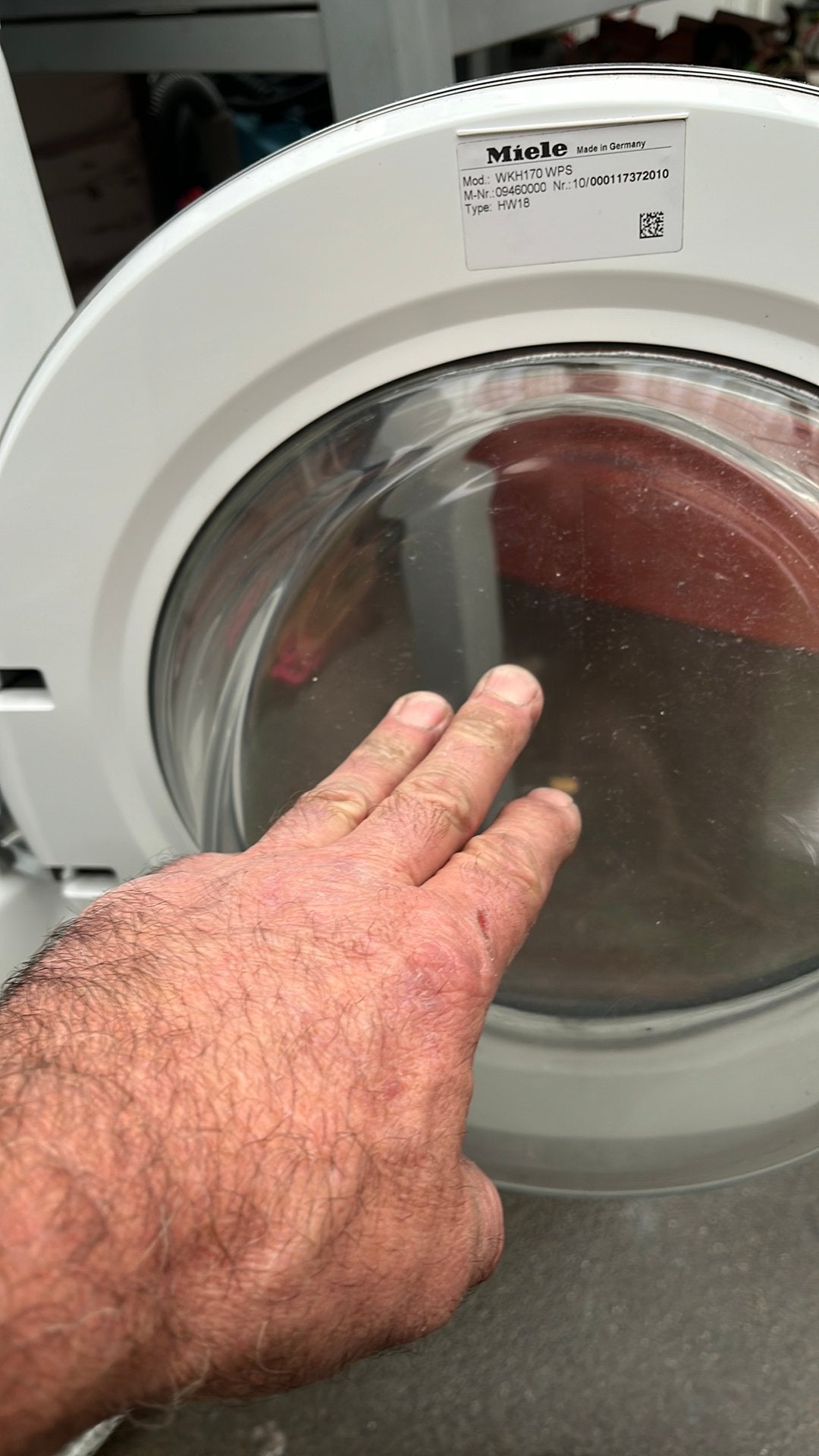 Miele twin dos, Ophalen, Zo goed als nieuw