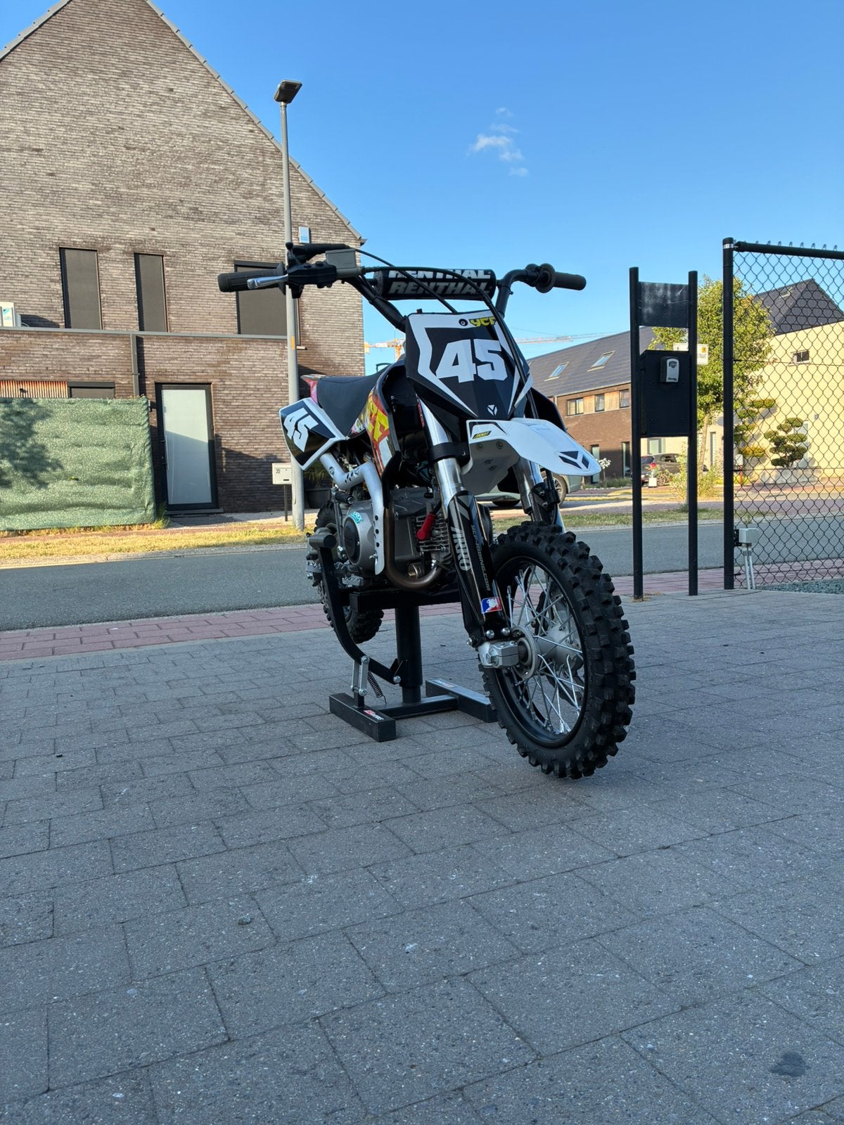 Moto YCF 88 elektrische starter semi automaat in nieuwstaat, Ophalen, Zo goed als nieuw