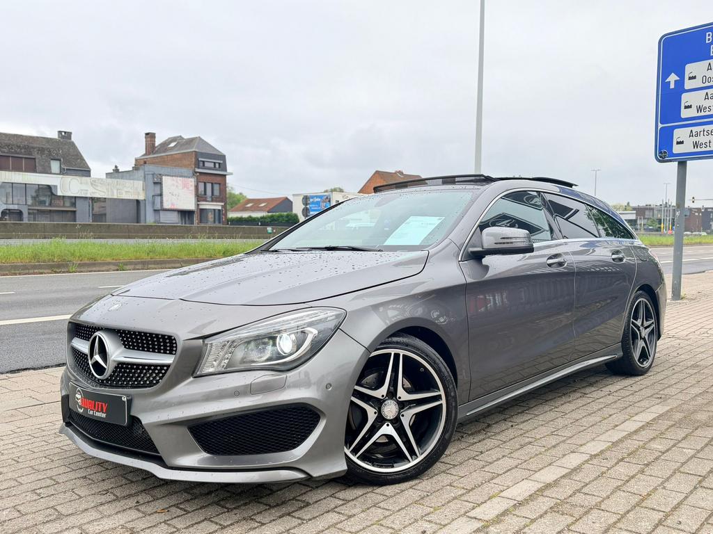 Mercedes Cla200d Shooting Break 2016 AmgLine Automaat Pano, Achterwielaandrijving, Euro 6, 4 cilinders, Bedrijf
