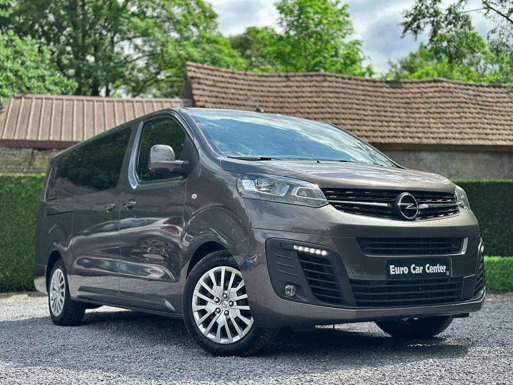 Opel Vivaro Zafira Life 2.0 TD Bus Inovation 8pl / CARPLAY, Voorwielaandrijving, Stof, Zwart, Bedrijf