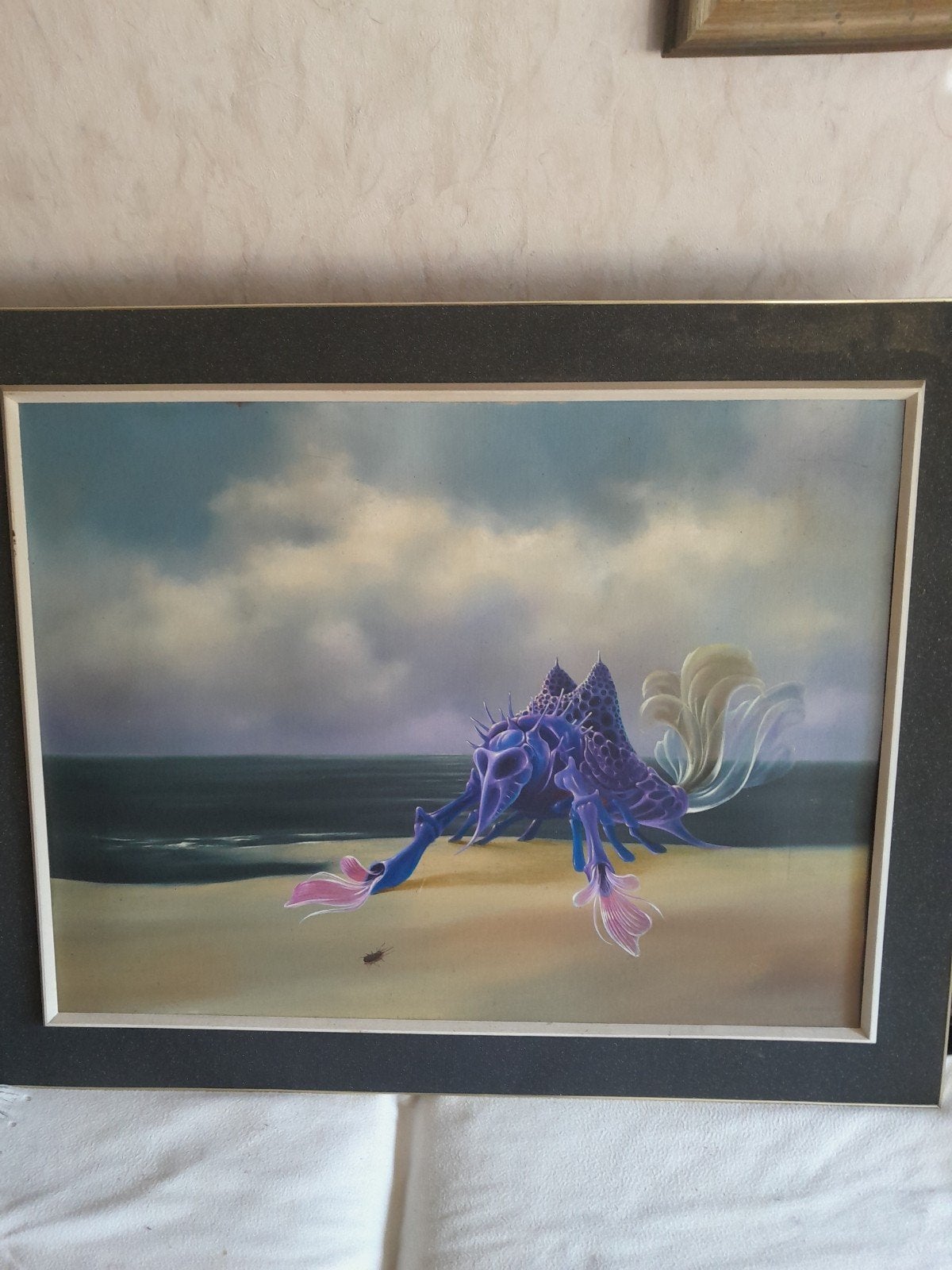 futuristisch schilderij gesigneerd, Ophalen