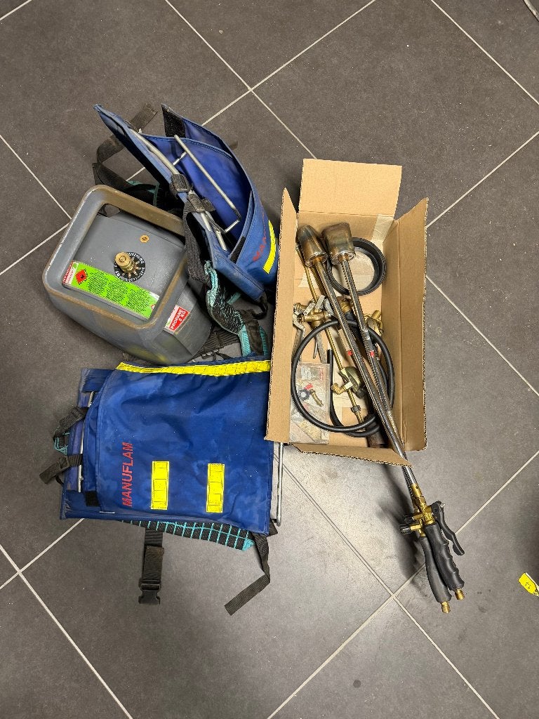 Professionele Manuflam onkruidbranders – 2 stuks, Ophalen, Gebruikt, Manuflam