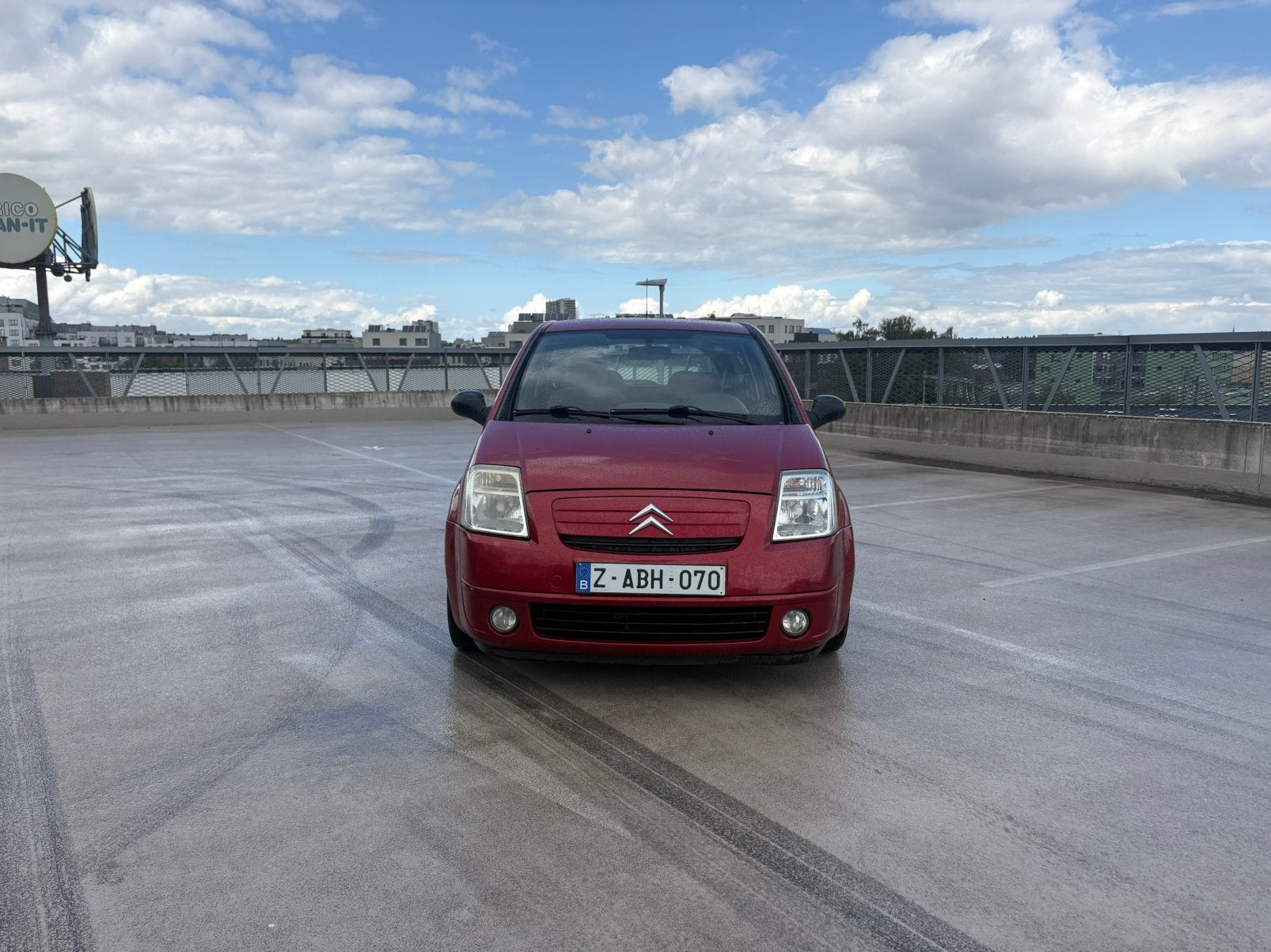 citroen c2, Autos, Rouge, Achat, Entreprise, Boîte manuelle
