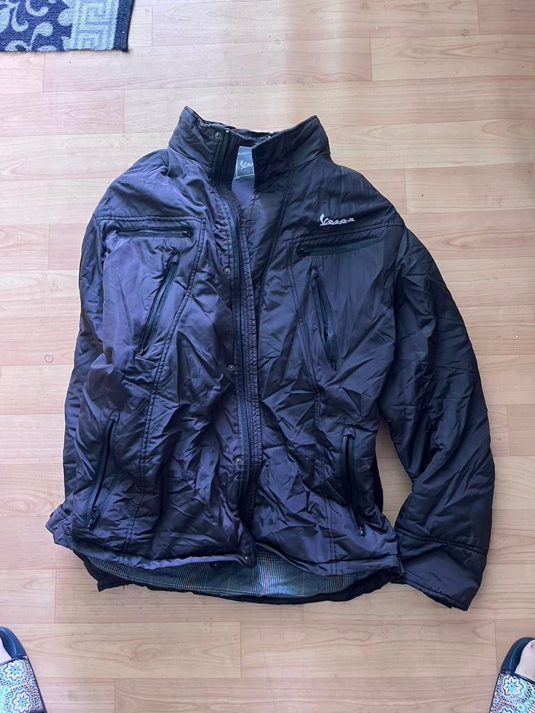 Vespa motor jas, Kleding | Heren, Jassen | Winter, Ophalen, Zo goed als nieuw, Maat 56/58 (XL)