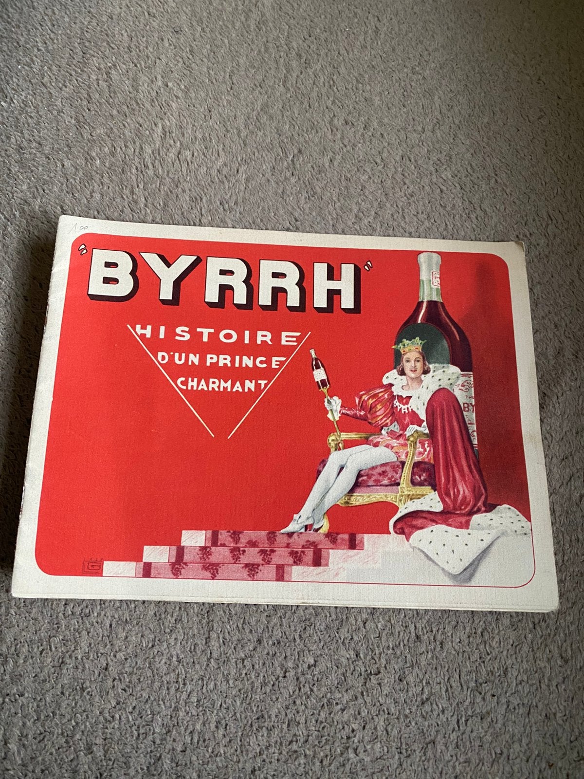 Oud klein BYRRY-reclameboekje uit de jaren 30, Boeken, Prentenboeken en Plaatjesalbums, Ophalen of Verzenden, Zo goed als nieuw